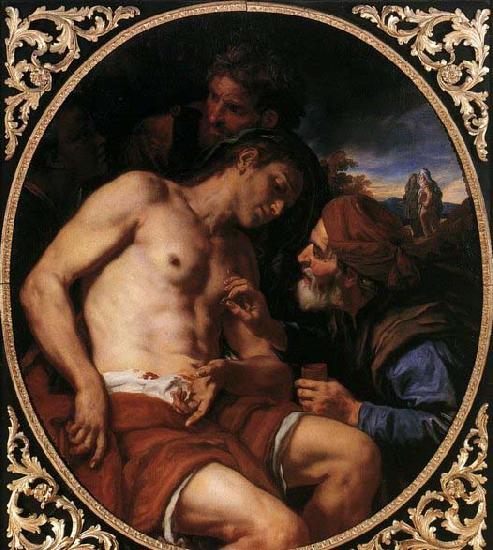 Johann Carl Loth The Good Samaritane oil painting image